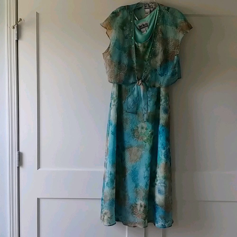 Sheri Martin Maxi Dress Size 18